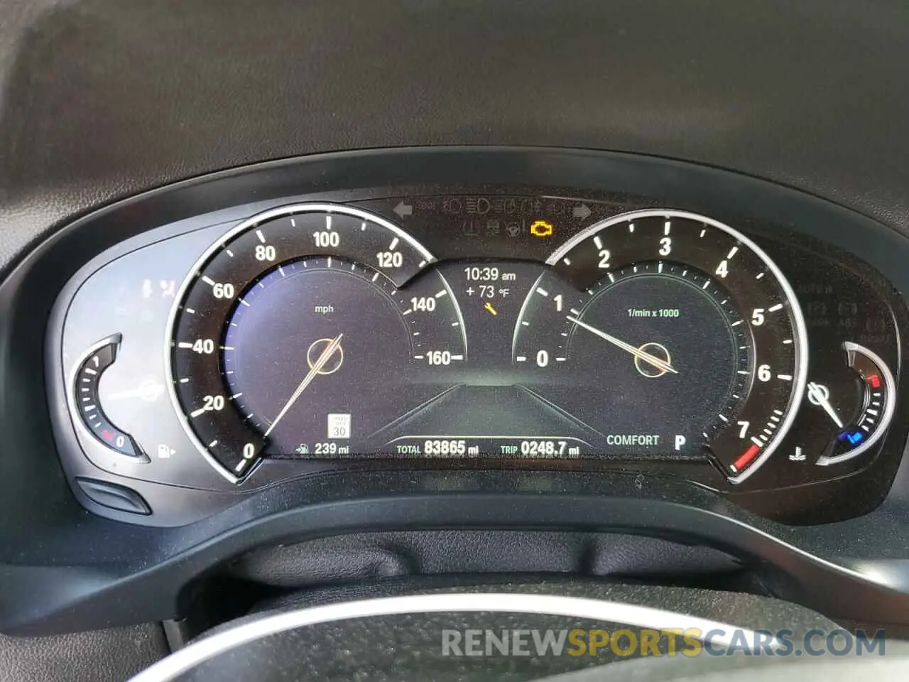 9 Photograph of a damaged car 5UXUJ3C56KLG54947 BMW X4 2019