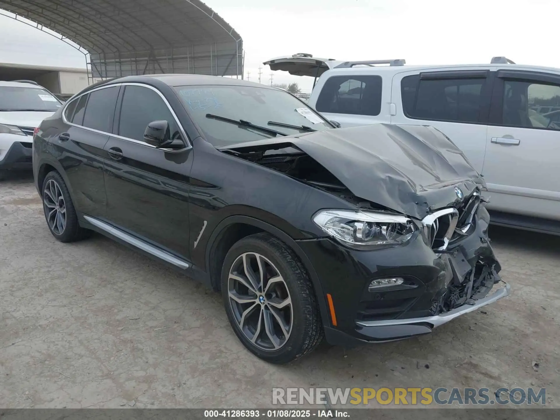 1 Photograph of a damaged car 5UXUJ3C58KLG55968 BMW X4 2019
