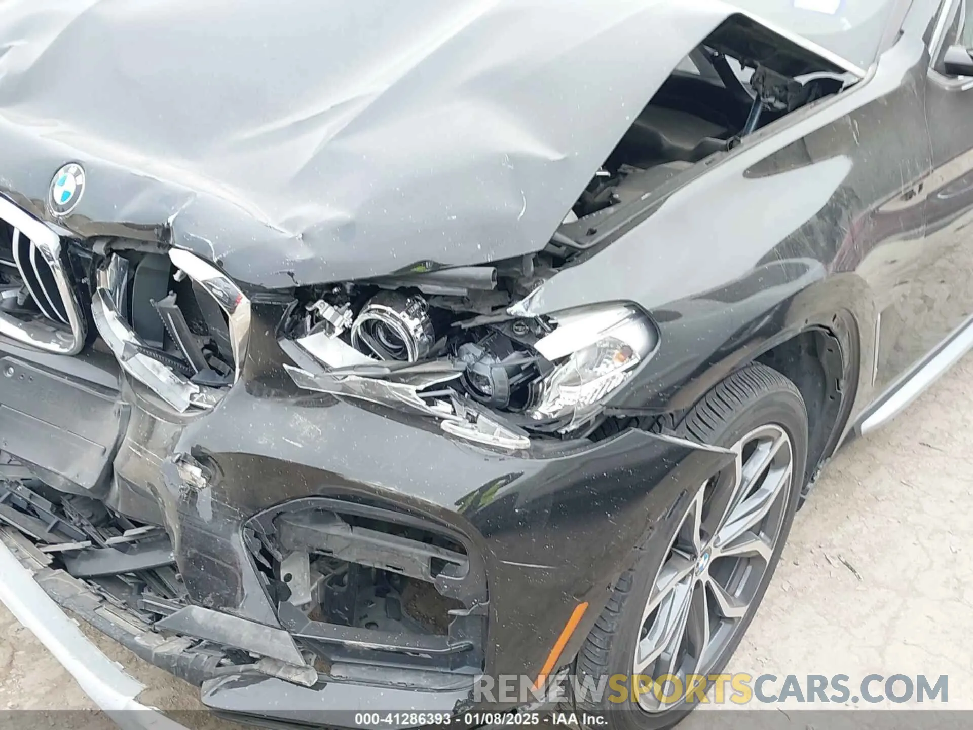6 Photograph of a damaged car 5UXUJ3C58KLG55968 BMW X4 2019