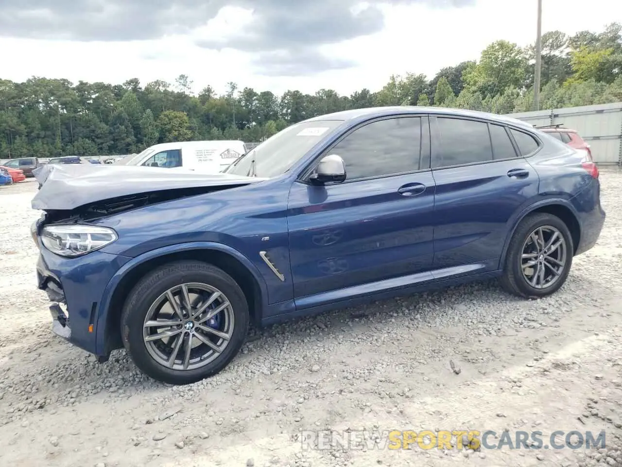1 Photograph of a damaged car 5UXUJ5C53KLJ64409 BMW X4 2019