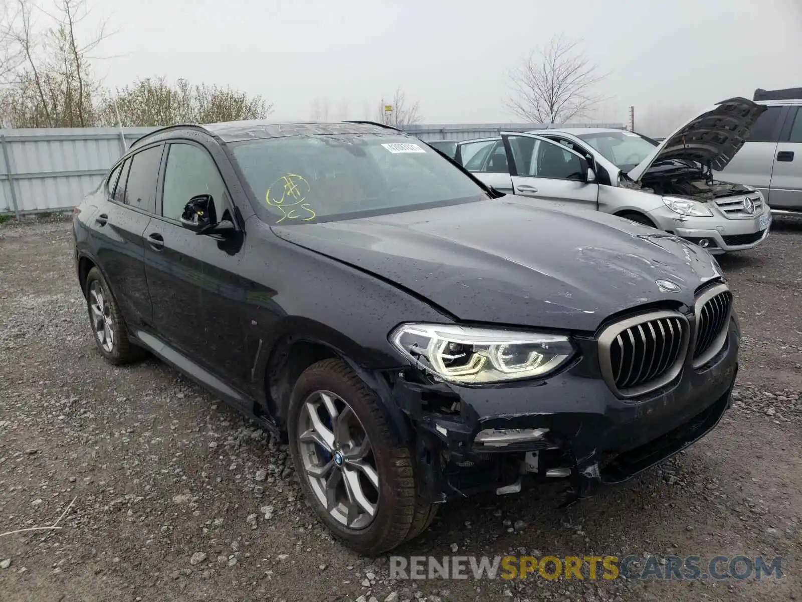 1 Photograph of a damaged car 5UXUJ5C54KLA93496 BMW X4 2019