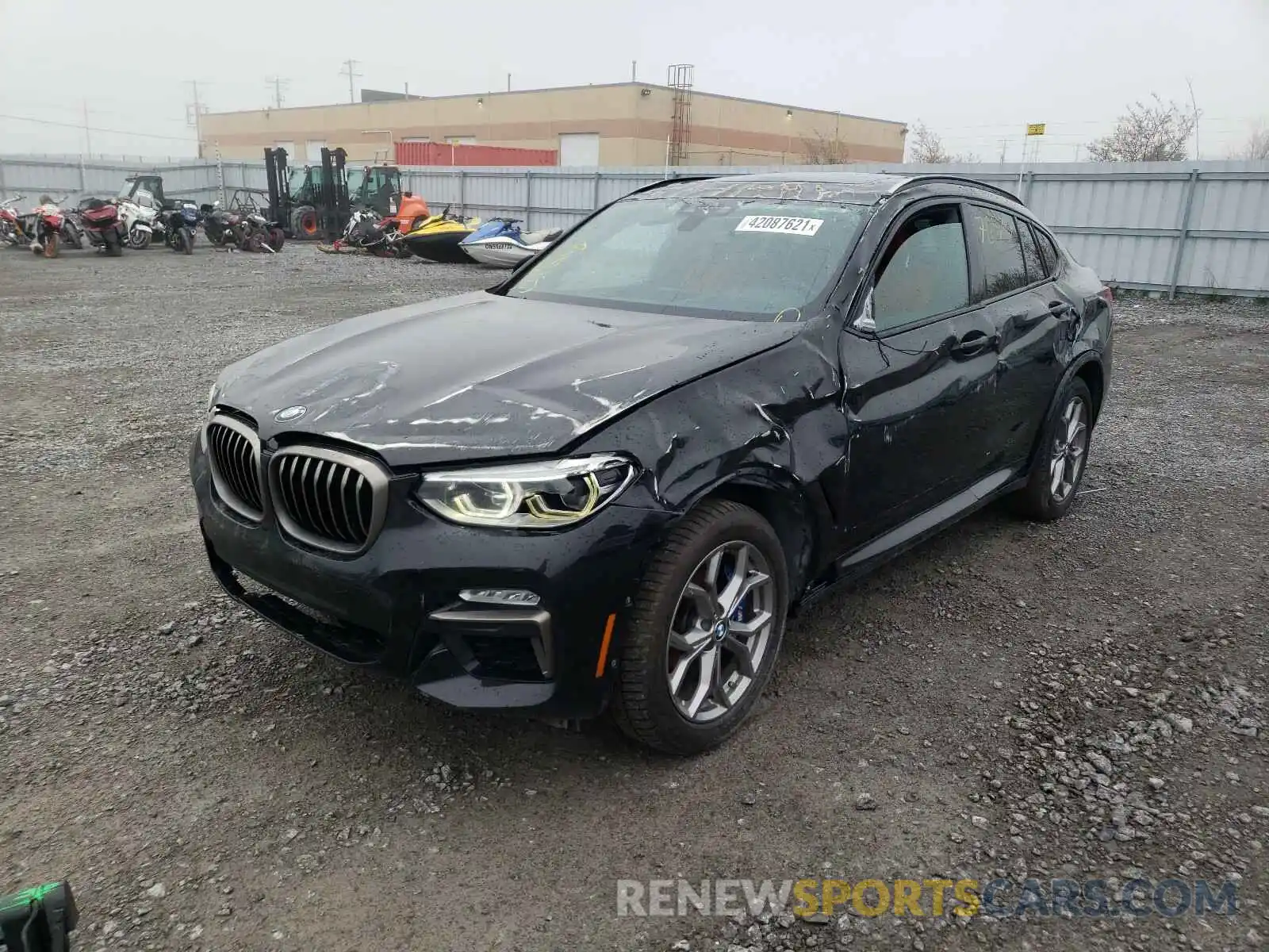 2 Photograph of a damaged car 5UXUJ5C54KLA93496 BMW X4 2019