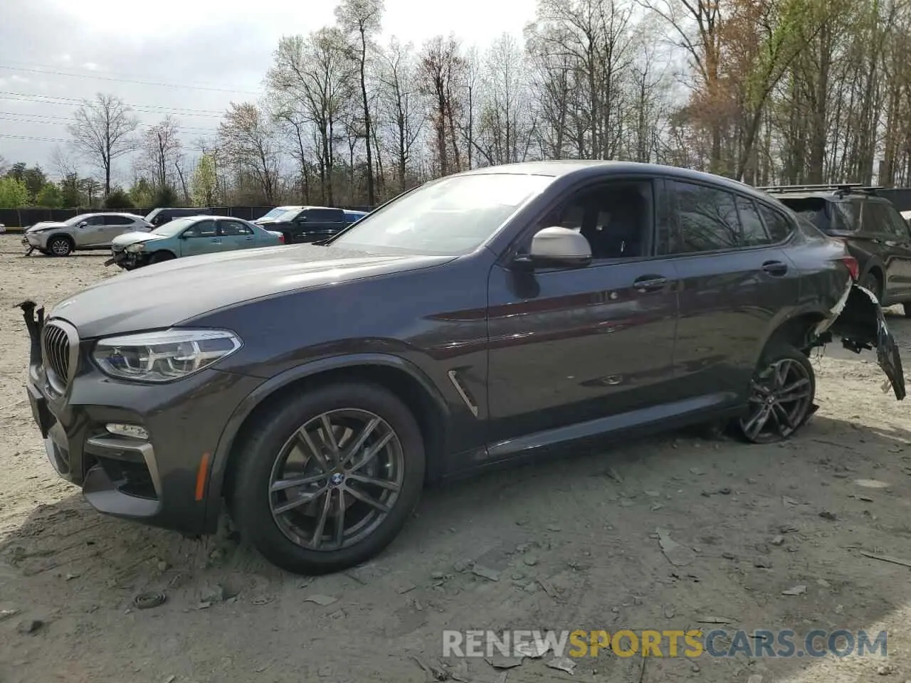 1 Photograph of a damaged car 5UXUJ5C5XKLJ64004 BMW X4 2019