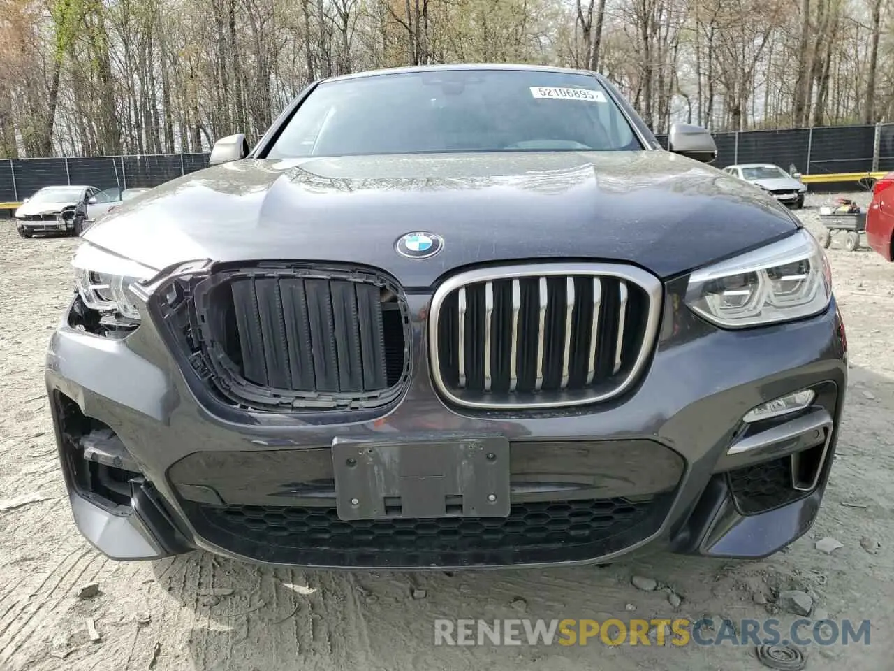 5 Photograph of a damaged car 5UXUJ5C5XKLJ64004 BMW X4 2019