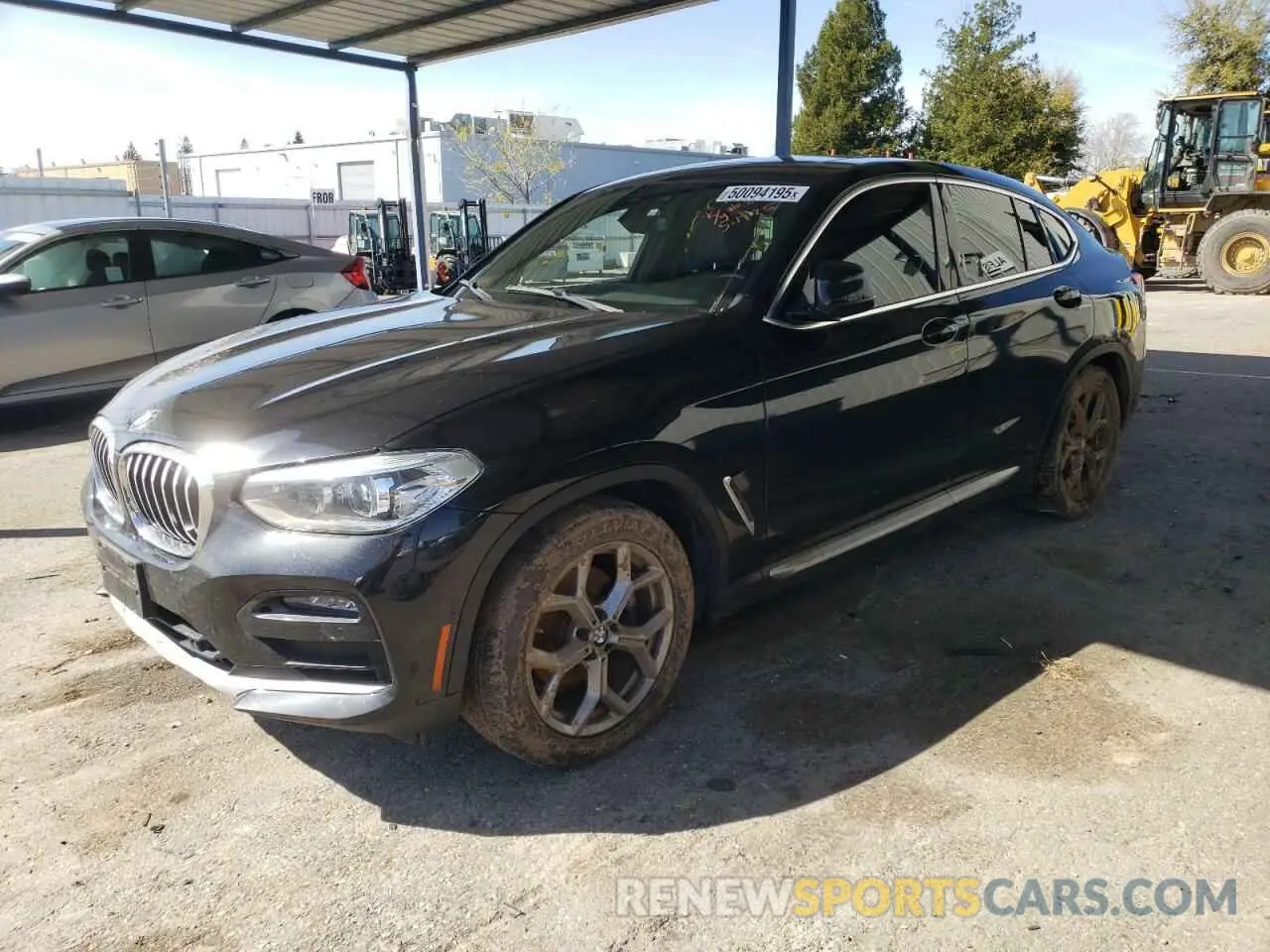 1 Photograph of a damaged car 5UX2V1C06L9B74278 BMW X4 2020