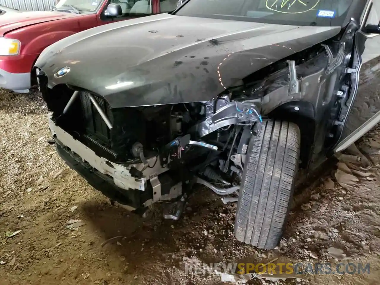 9 Photograph of a damaged car 5UX2V1C0XL9B83758 BMW X4 2020