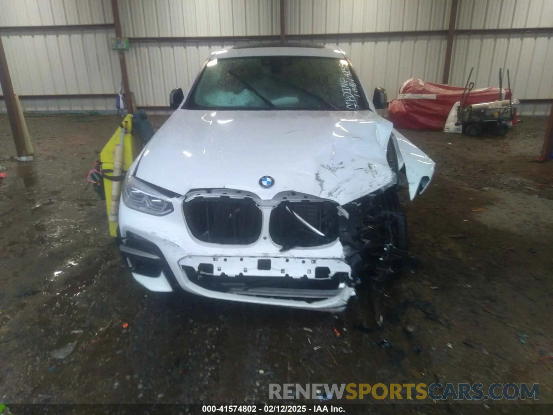 13 Photograph of a damaged car 5UX2V5C04L9C04255 BMW X4 2020