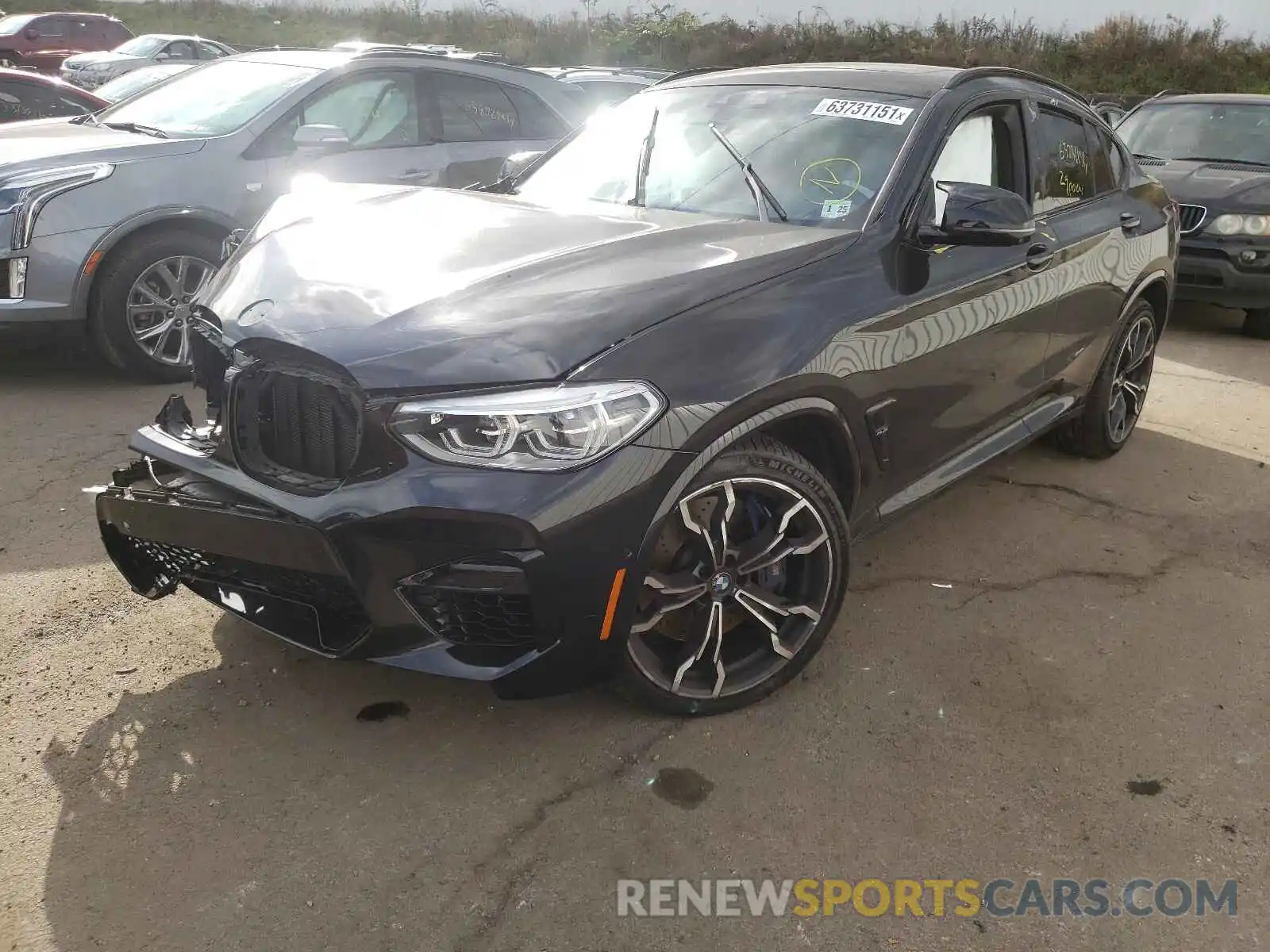 2 Photograph of a damaged car 5YMUJ0C03L9B67635 BMW X4 2020