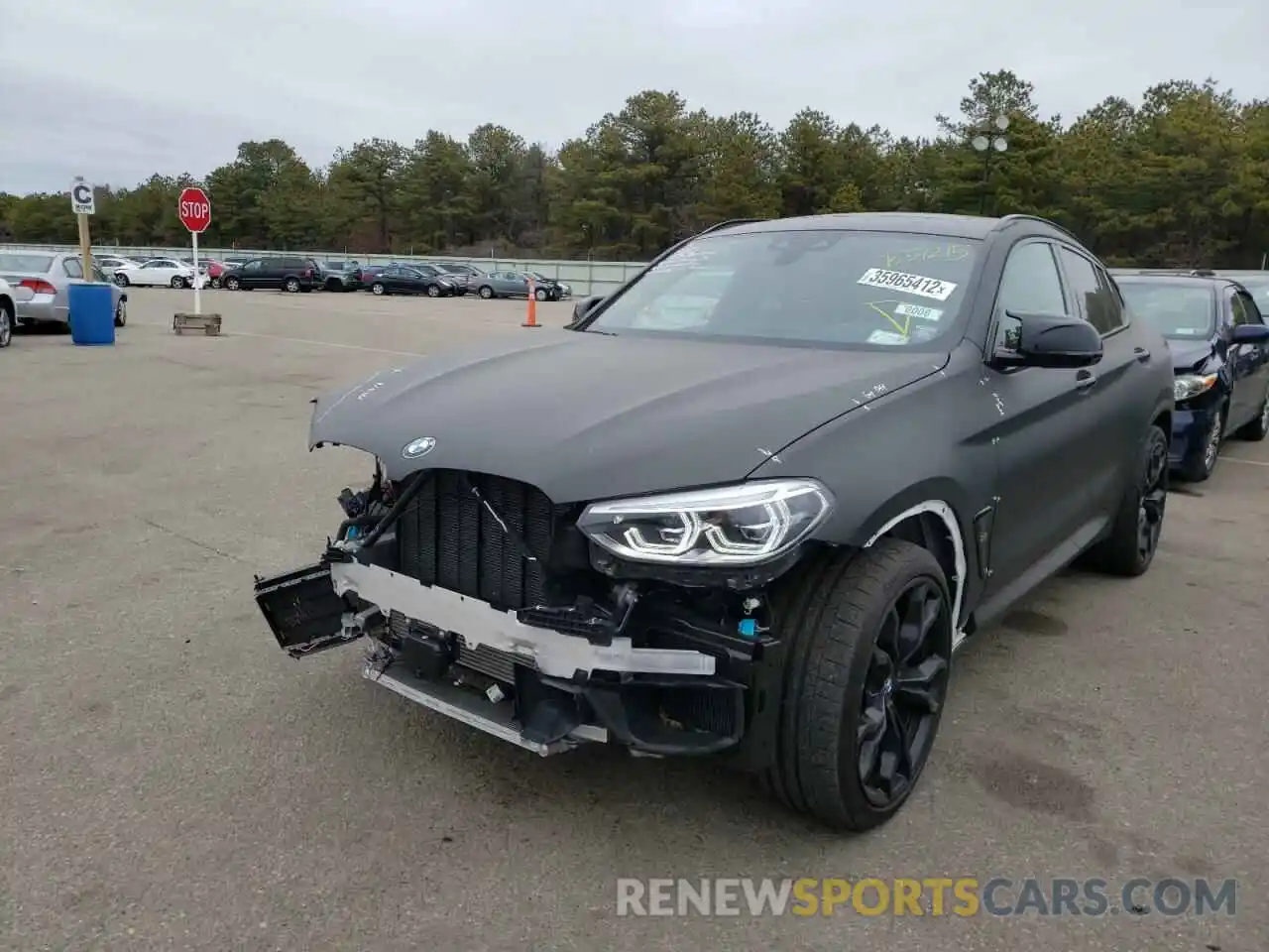 2 Photograph of a damaged car 5YMUJ0C07L9B37215 BMW X4 2020