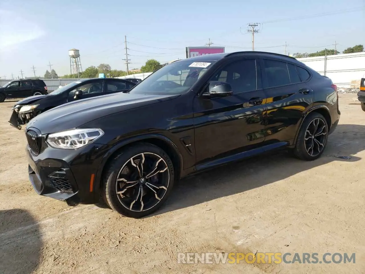 1 Photograph of a damaged car 5YMUJ0C07L9B74720 BMW X4 2020