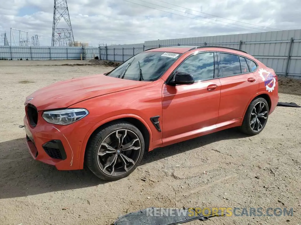 1 Photograph of a damaged car 5YMUJ0C08LLU67316 BMW X4 2020