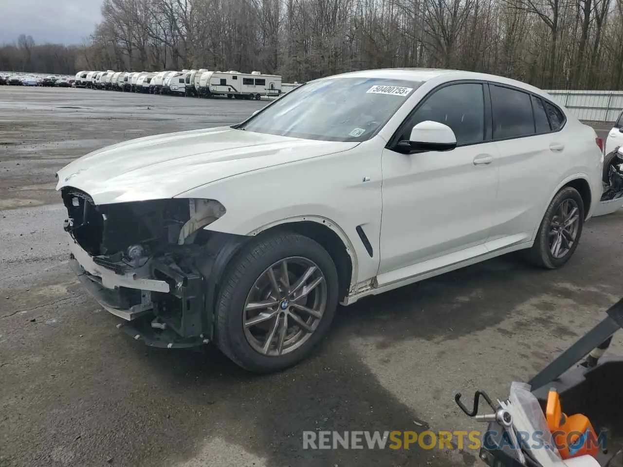 1 Photograph of a damaged car 5UX2V1C04M9H88652 BMW X4 2021