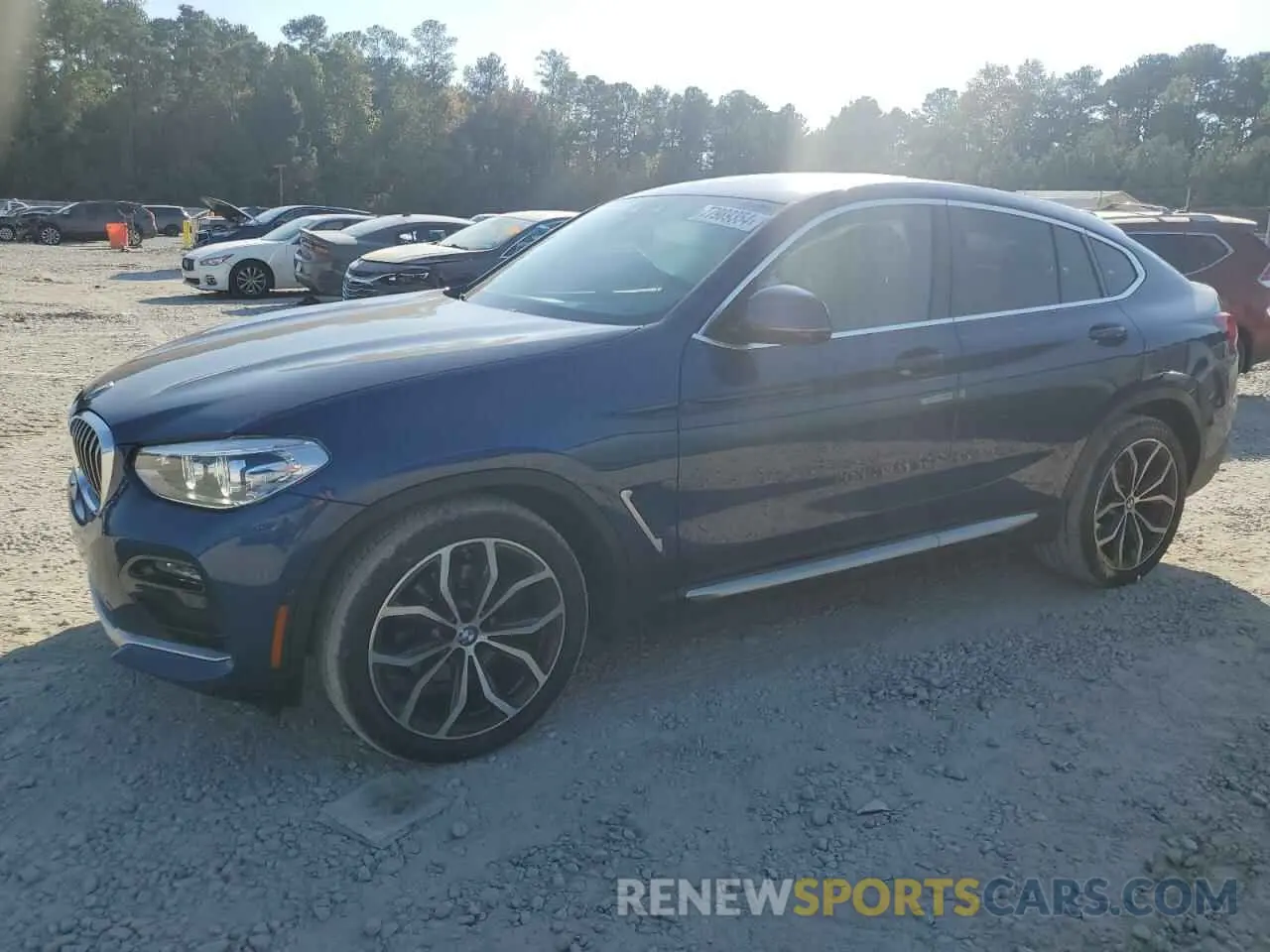 1 Photograph of a damaged car 5UX2V1C06M9D87667 BMW X4 2021