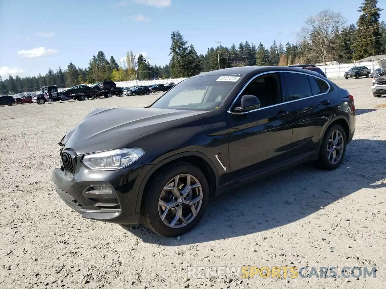 1 Photograph of a damaged car 5UX2V1C07M9G91462 BMW X4 2021