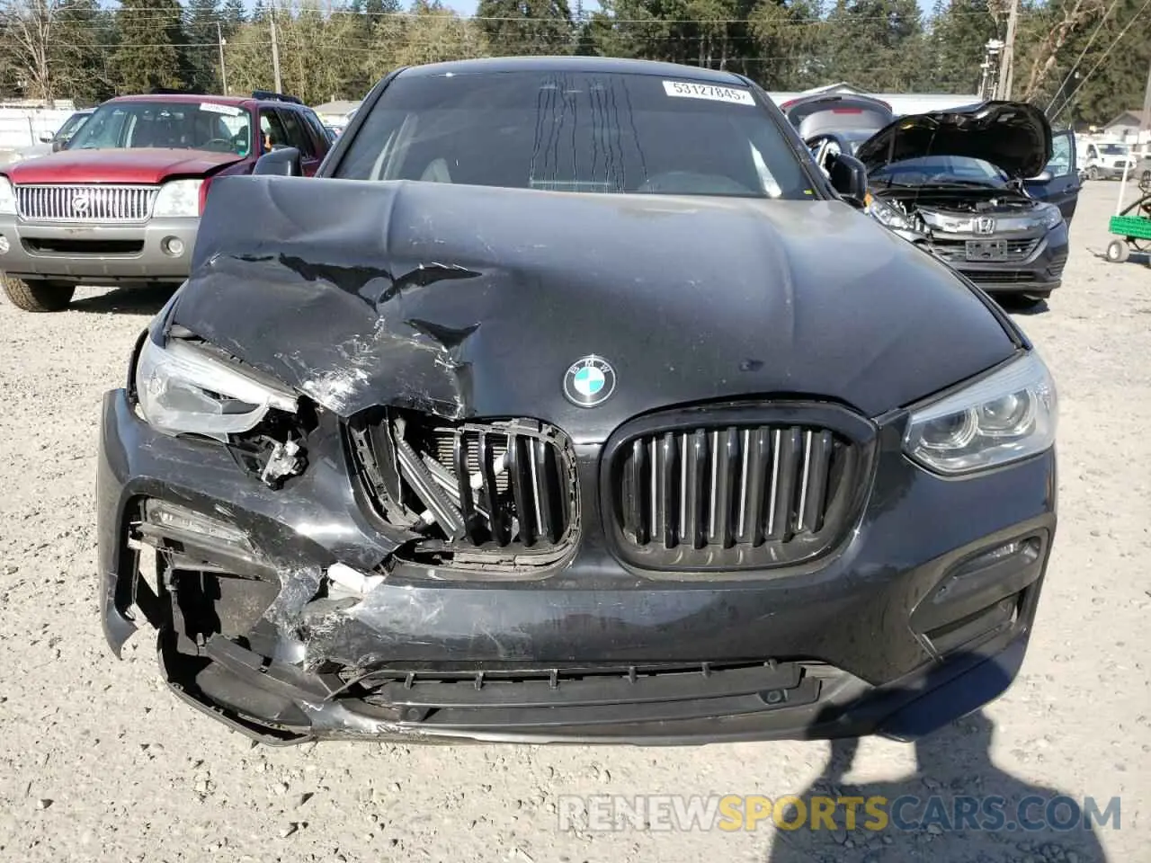 14 Photograph of a damaged car 5UX2V1C07M9G91462 BMW X4 2021