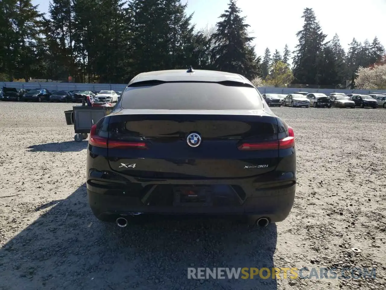 6 Photograph of a damaged car 5UX2V1C07M9G91462 BMW X4 2021