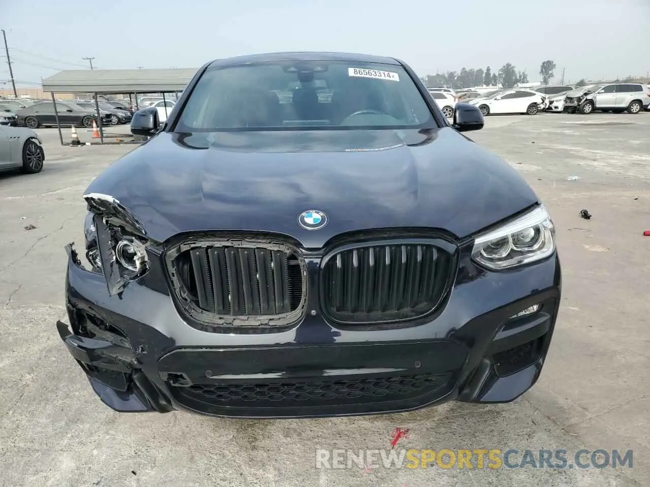 5 Photograph of a damaged car 5UX2V1C08M9H96852 BMW X4 2021