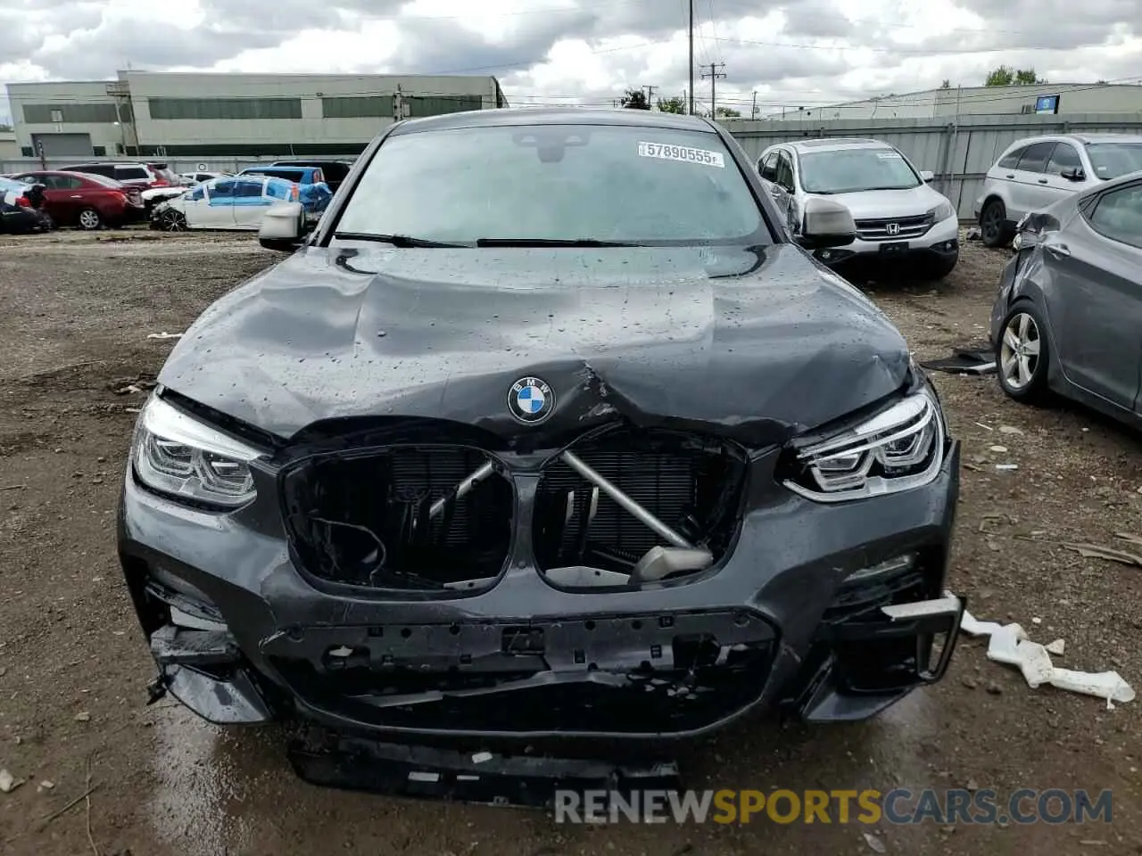 5 Photograph of a damaged car 5UX2V5C0XM9F04867 BMW X4 2021