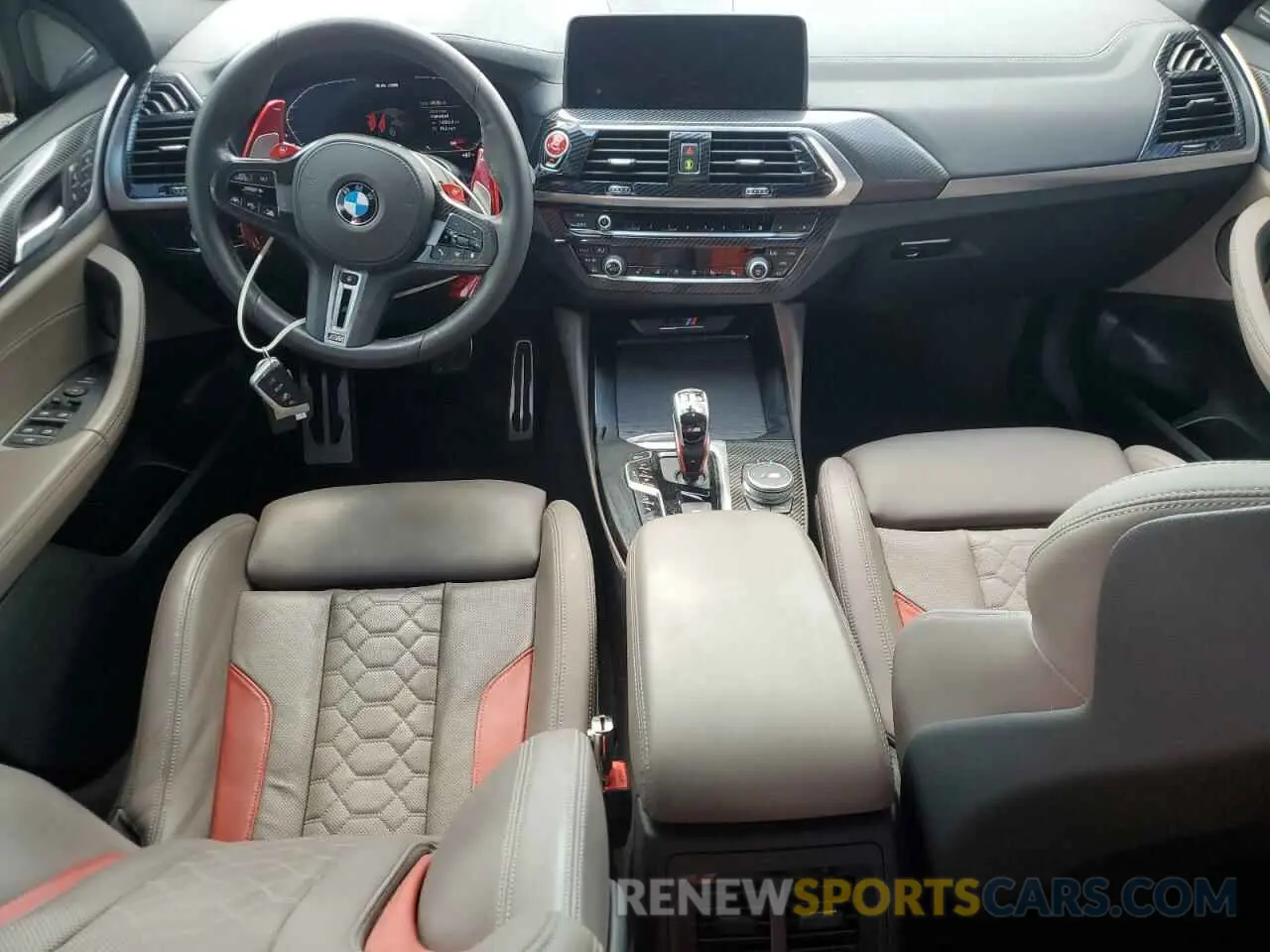 8 Photograph of a damaged car 5YMUJ0C05M9F82571 BMW X4 2021