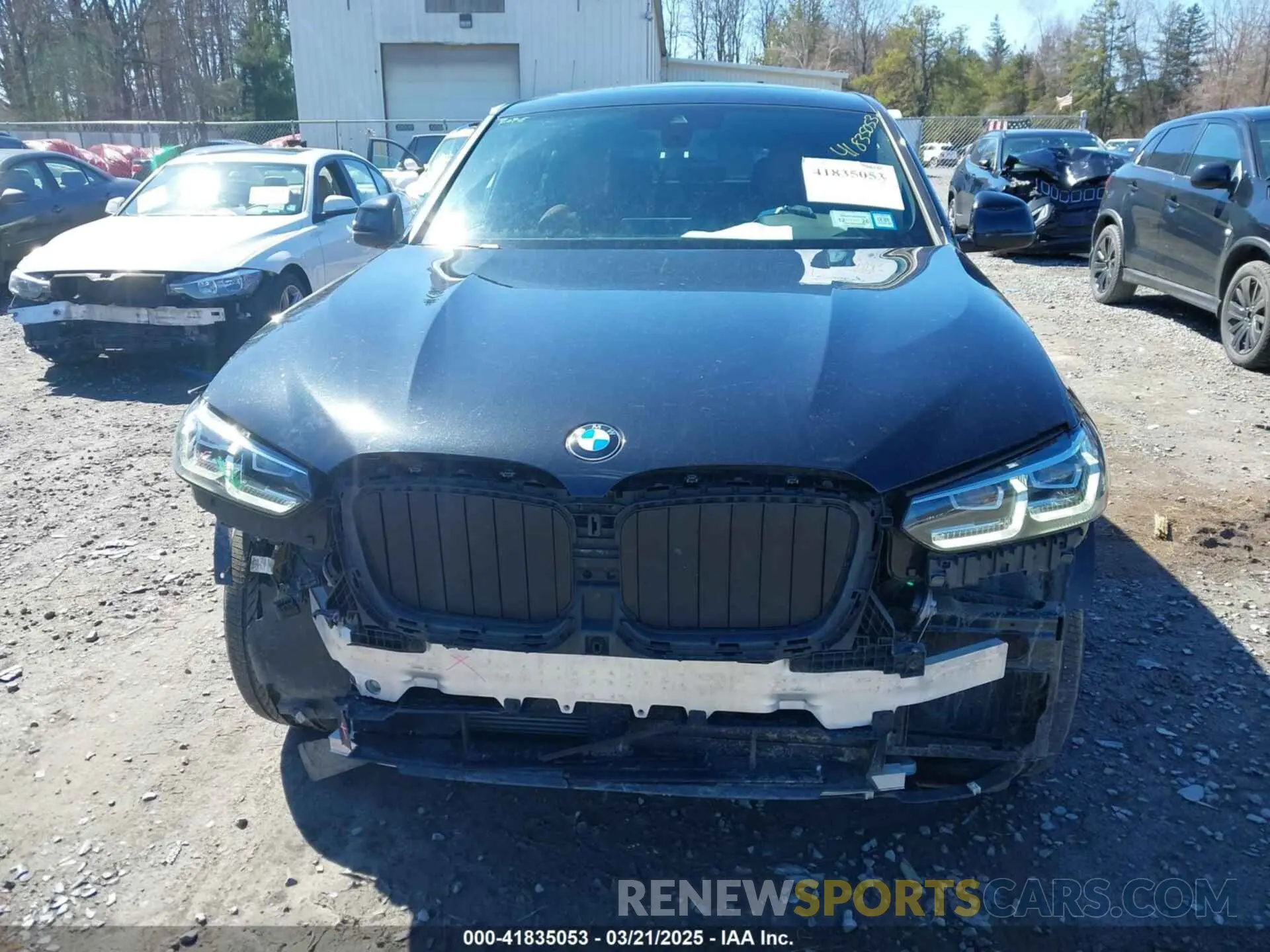 12 Photograph of a damaged car 5UX33DT01N9K26959 BMW X4 2022