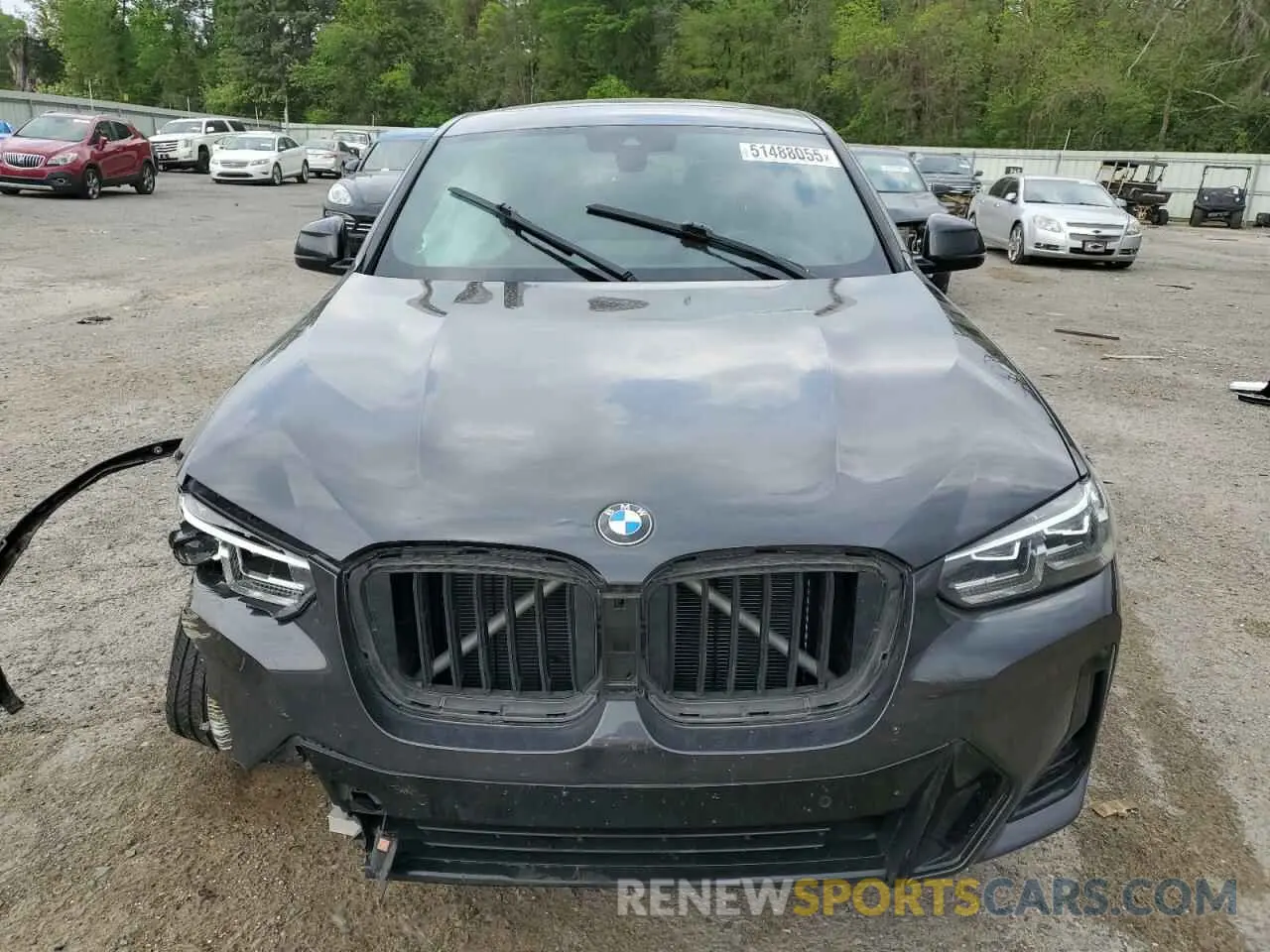 5 Photograph of a damaged car 5UX33DT02N9J01520 BMW X4 2022