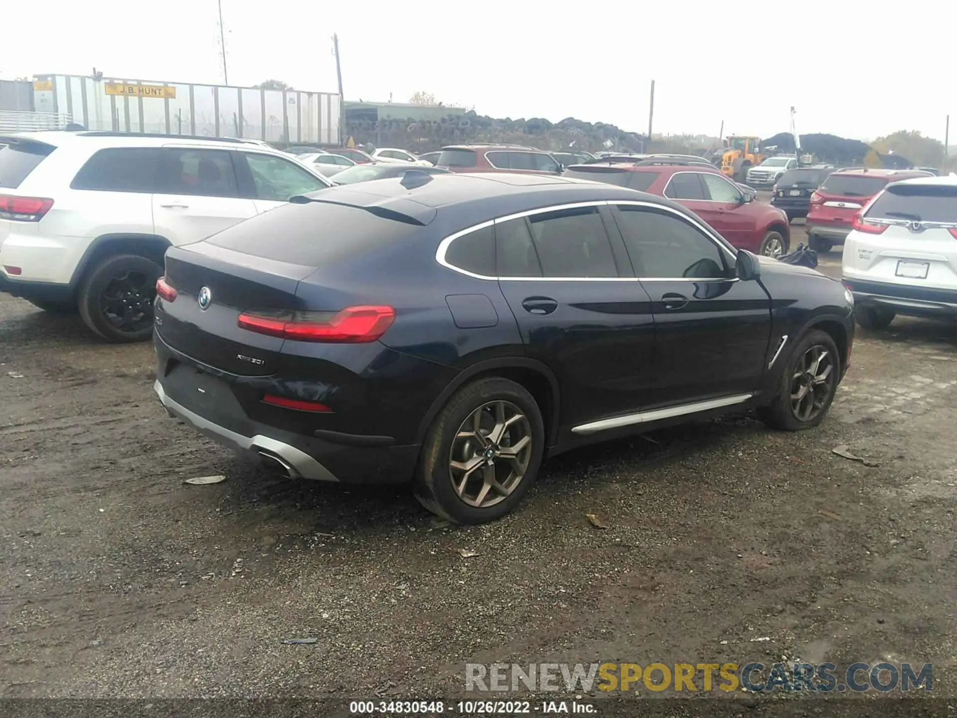 4 Photograph of a damaged car 5UX33DT04N9M15380 BMW X4 2022