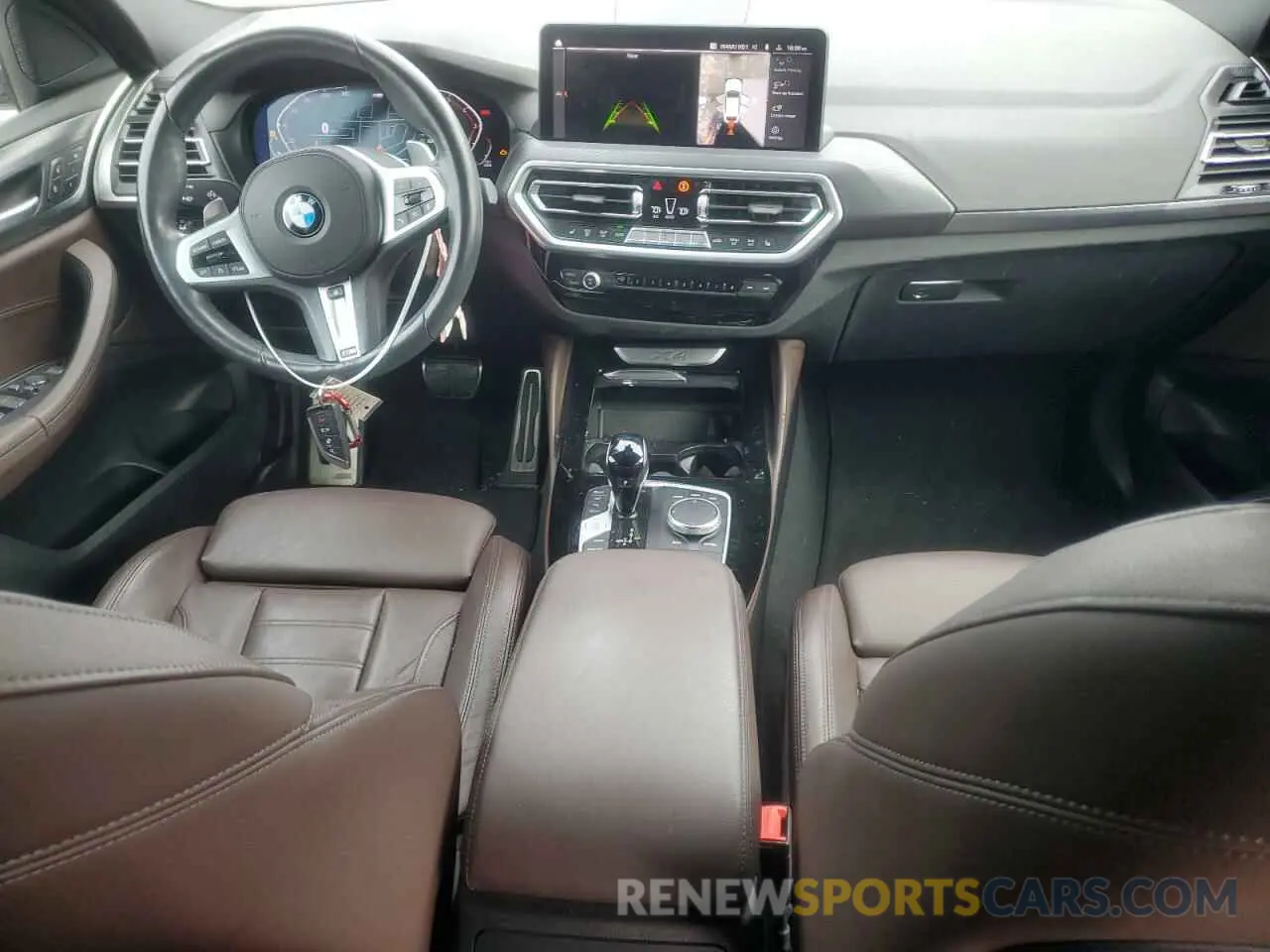8 Photograph of a damaged car 5UX33DT05N9K06987 BMW X4 2022
