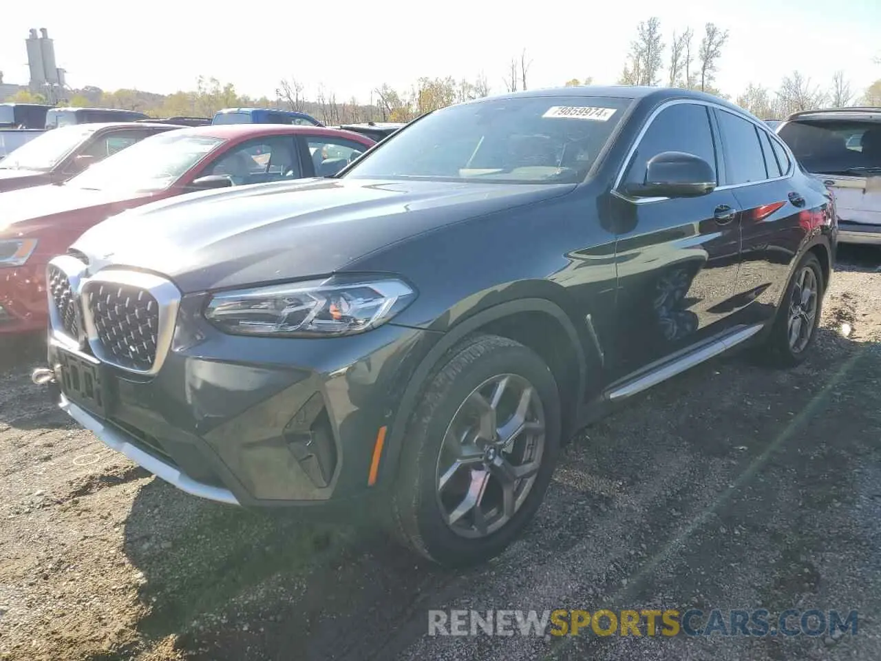 1 Photograph of a damaged car 5UX33DT09N9M87076 BMW X4 2022
