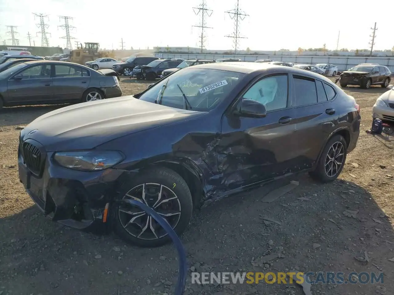 9 Photograph of a damaged car 5UX43DT01N9M51175 BMW X4 2022