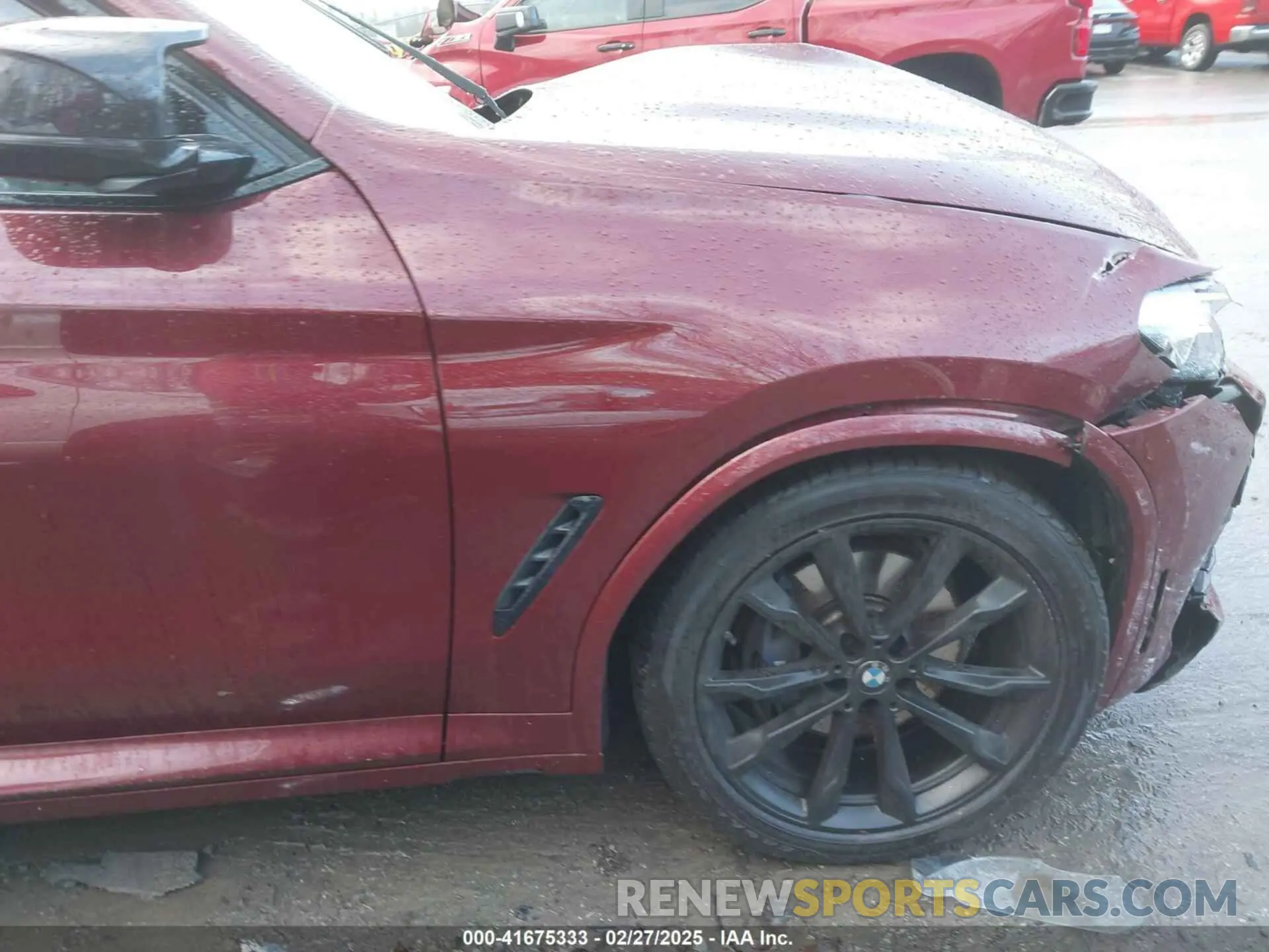 20 Photograph of a damaged car 5UX43DT09N9J96761 BMW X4 2022