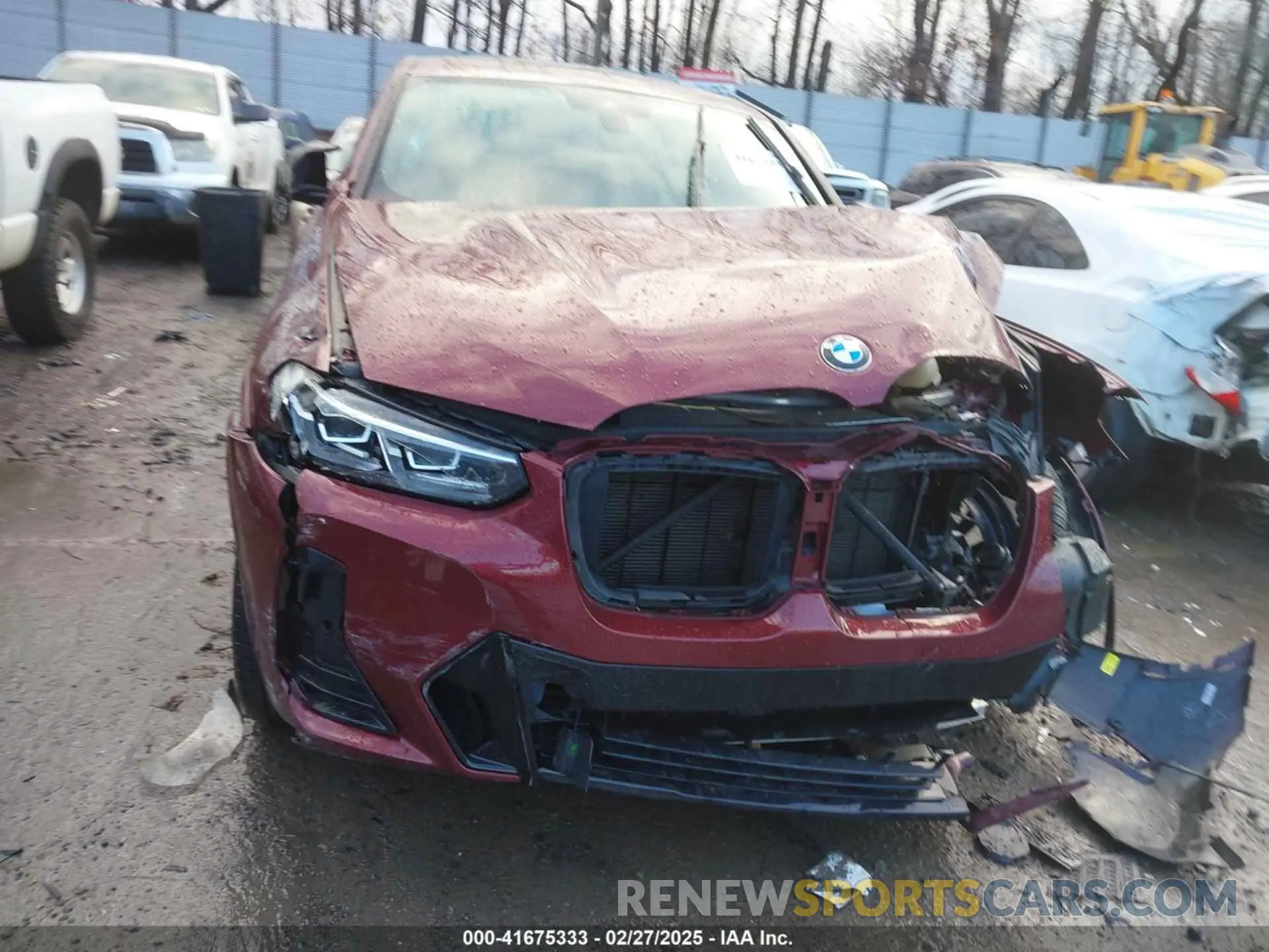 21 Photograph of a damaged car 5UX43DT09N9J96761 BMW X4 2022