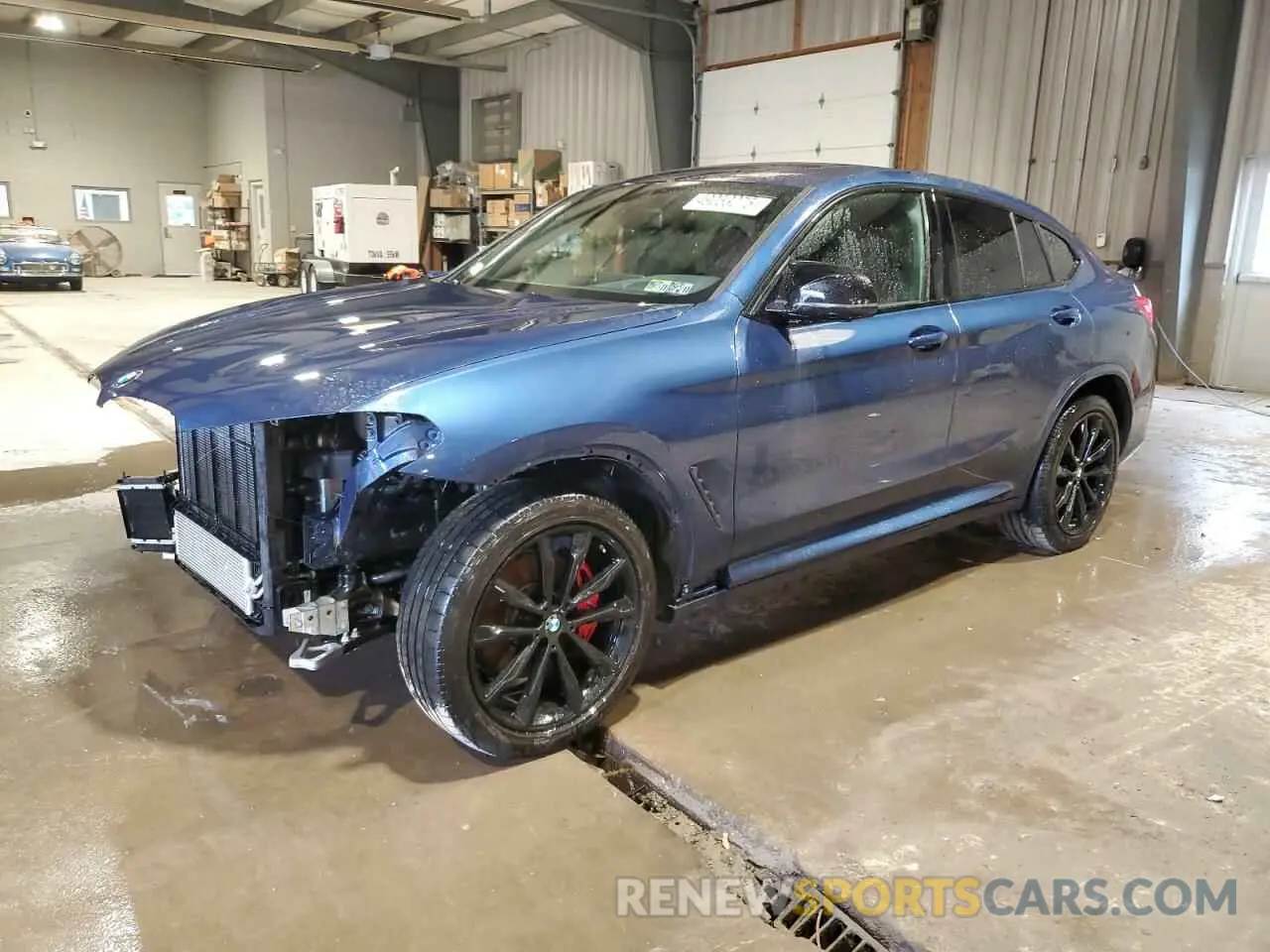 1 Photograph of a damaged car 5UX43DT0XN9K62900 BMW X4 2022