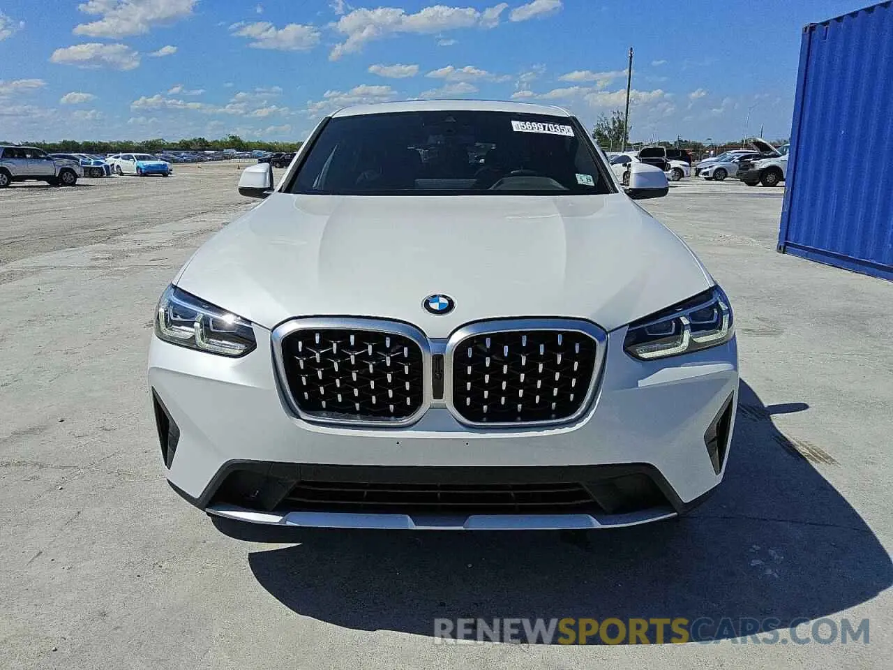 5 Photograph of a damaged car 5UX33DT09R9W70709 BMW X4 2024