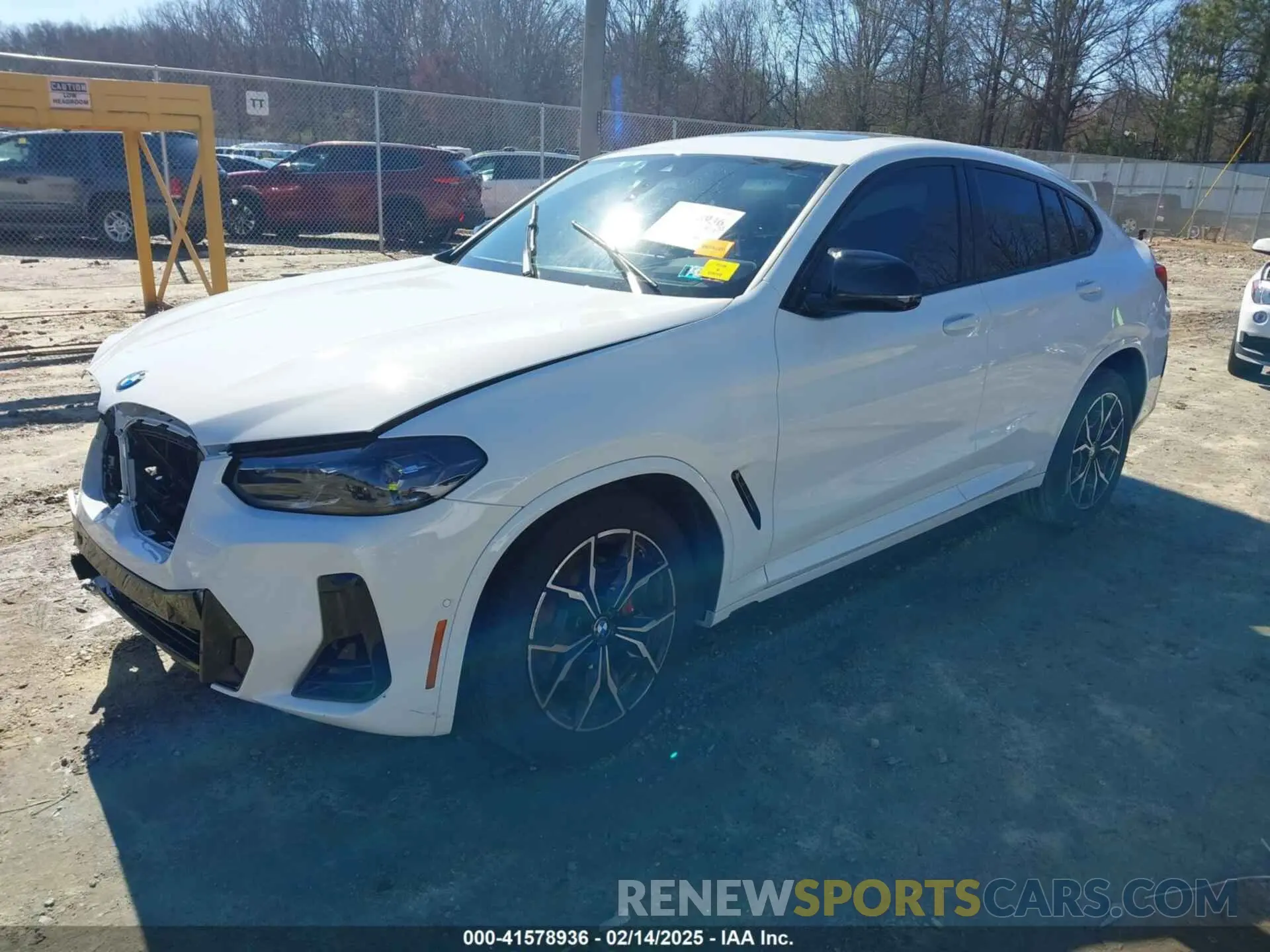 2 Photograph of a damaged car 5UX43DT00R9W43645 BMW X4 2024