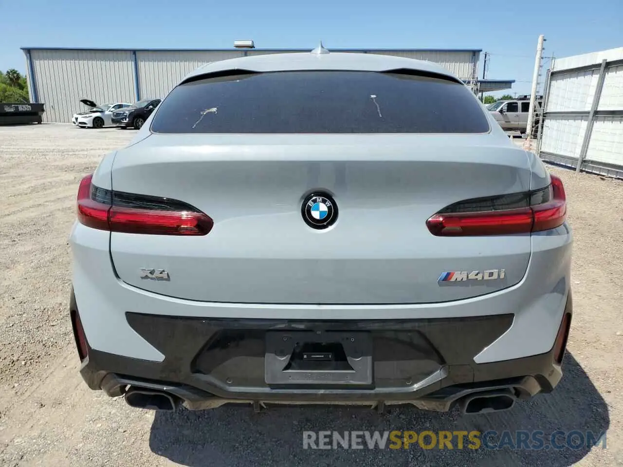 6 Photograph of a damaged car 5UX43DT00R9X03584 BMW X4 2024
