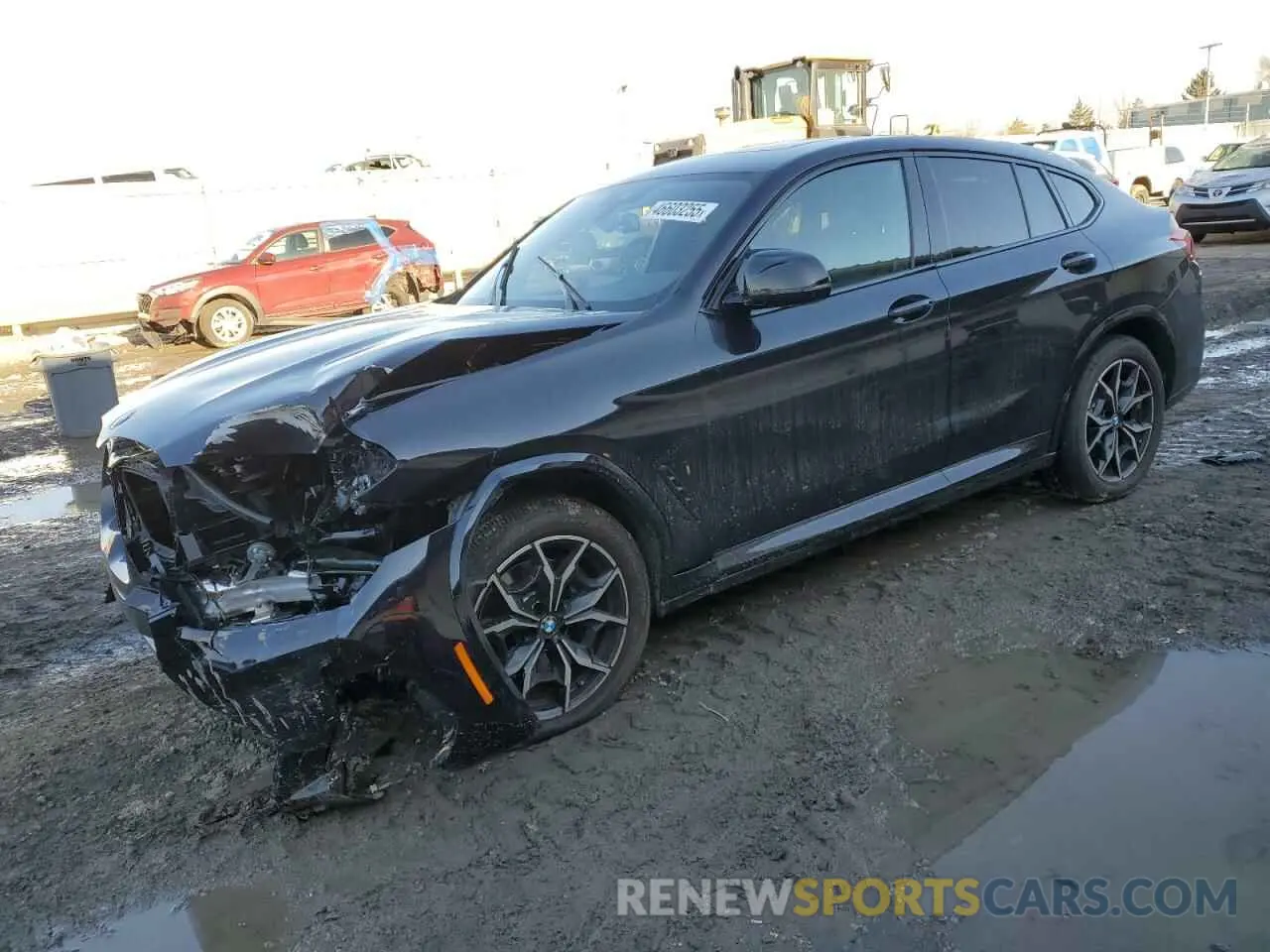 1 Photograph of a damaged car 5UX43DT02R9W67459 BMW X4 2024