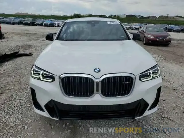 5 Photograph of a damaged car 5UX43DT02R9X54021 BMW X4 2024