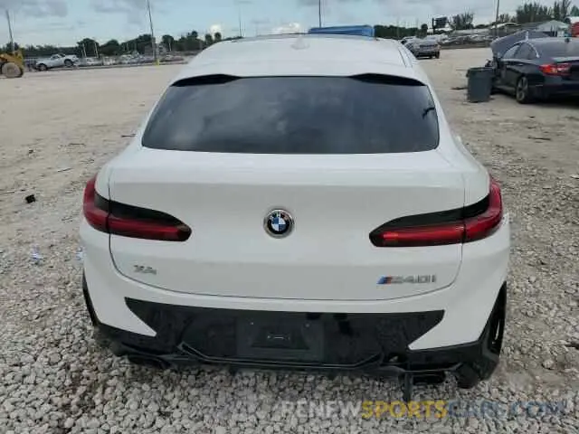 6 Photograph of a damaged car 5UX43DT02R9X54021 BMW X4 2024