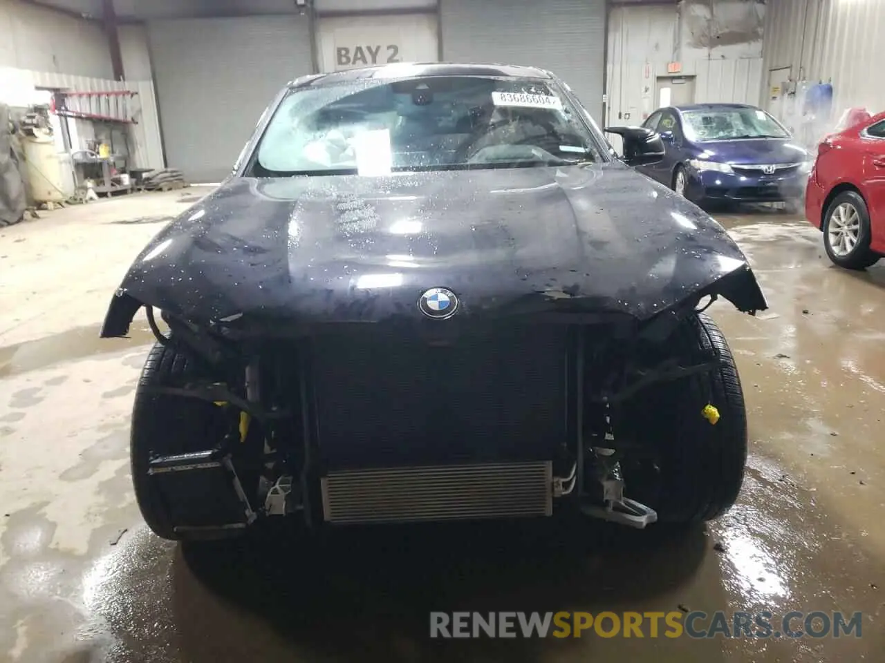 5 Photograph of a damaged car 5UX43DT07R9T60014 BMW X4 2024