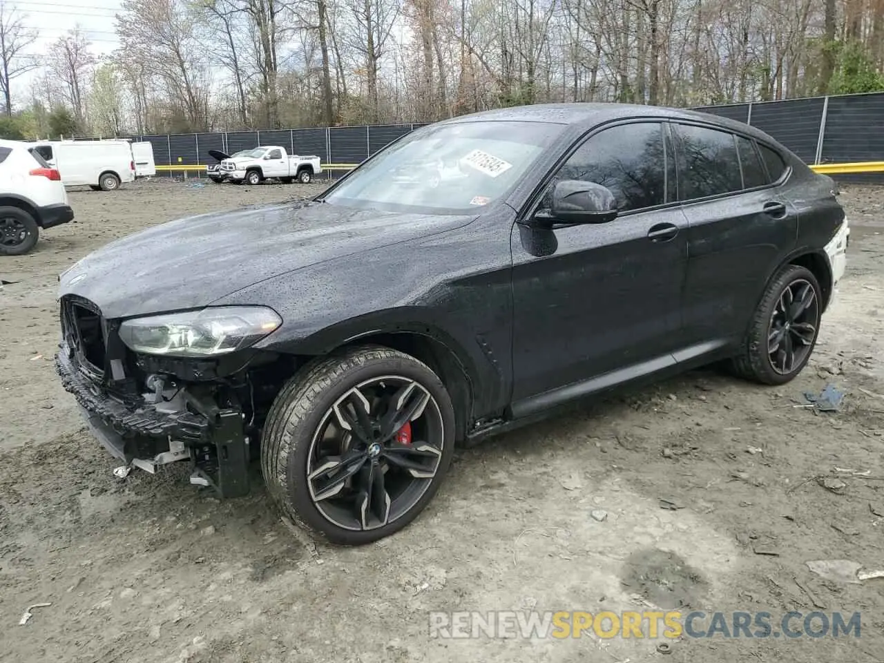 1 Photograph of a damaged car 5UX43DT0XR9V14957 BMW X4 2024