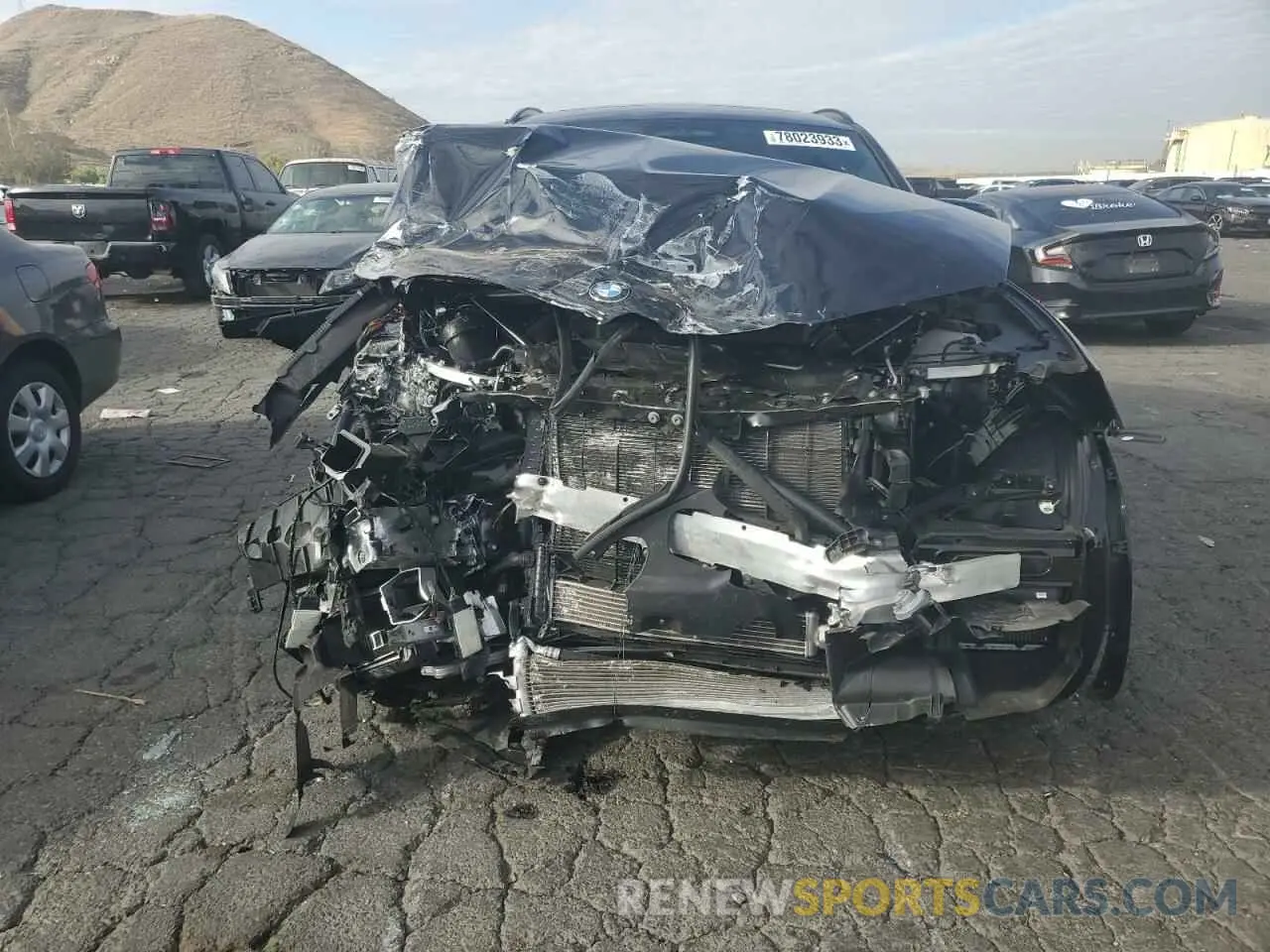 5 Photograph of a damaged car 5YM23EC02P9R65996 BMW X4 M 2023