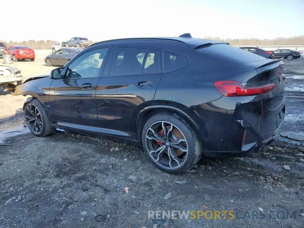 2 Photograph of a damaged car 5YM23EC09P9R64117 BMW X4 M 2023
