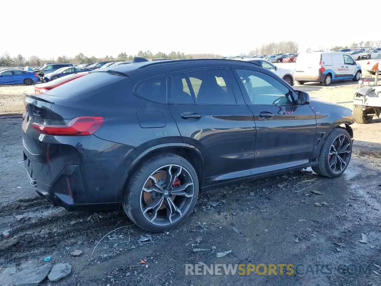 3 Photograph of a damaged car 5YM23EC09P9R64117 BMW X4 M 2023