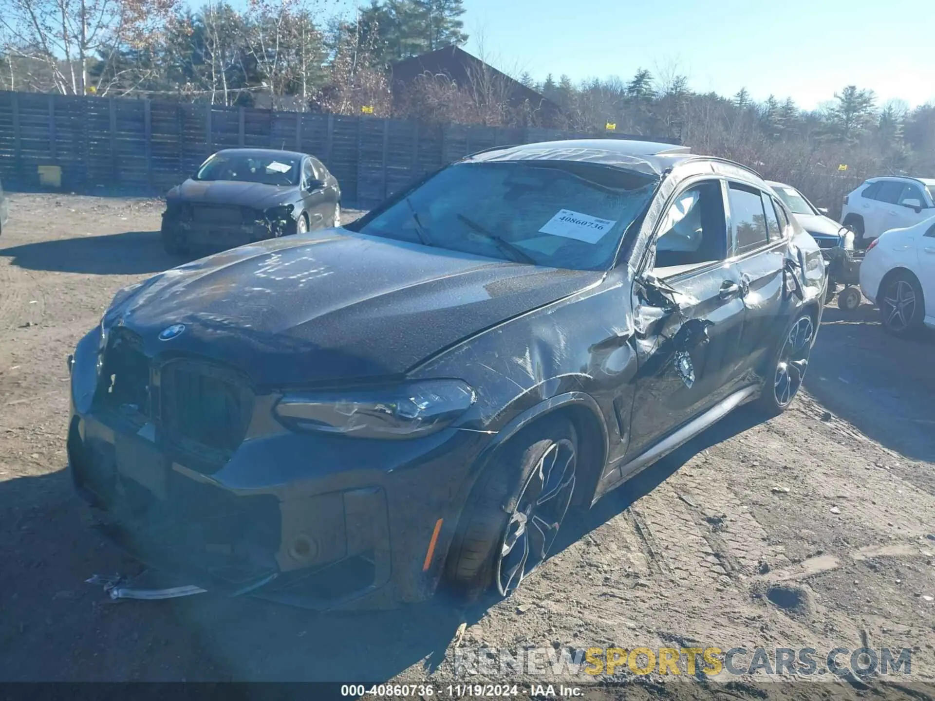 6 Photograph of a damaged car 5YM23EC09R9W45738 BMW X4 M 2024