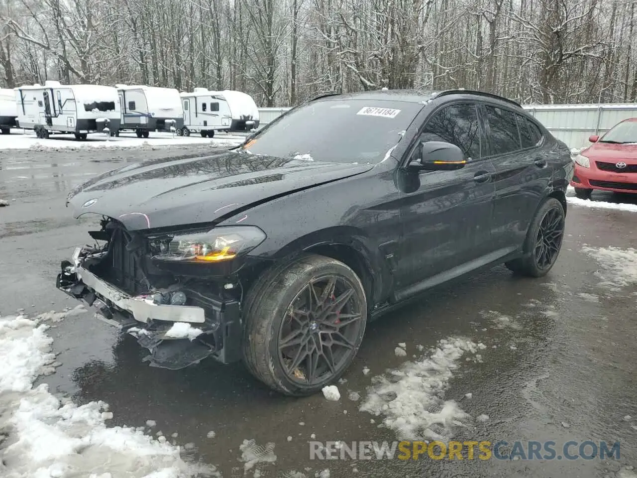 1 Photograph of a damaged car 5YM23EC0XR9V80155 BMW X4 M 2024