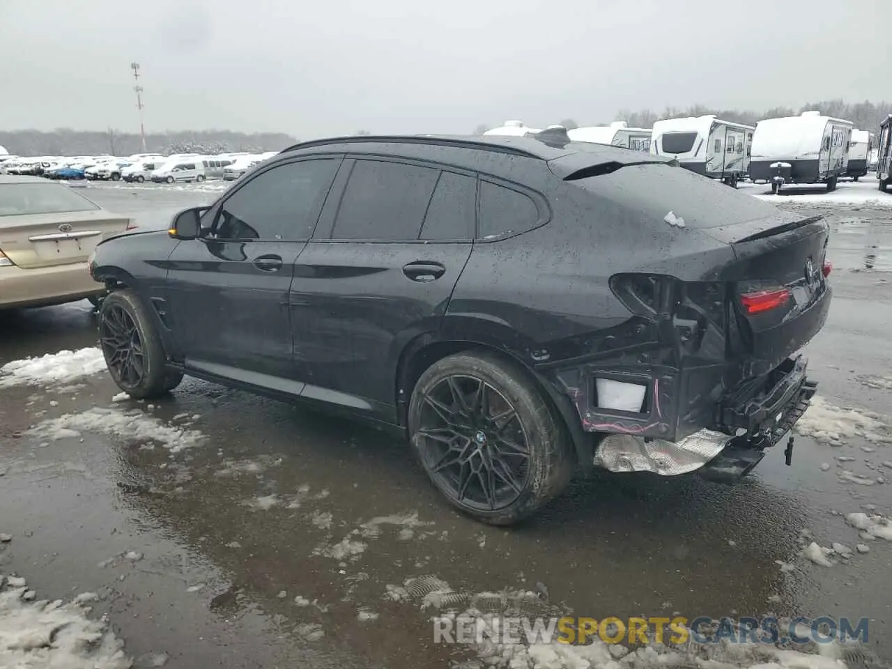 2 Photograph of a damaged car 5YM23EC0XR9V80155 BMW X4 M 2024