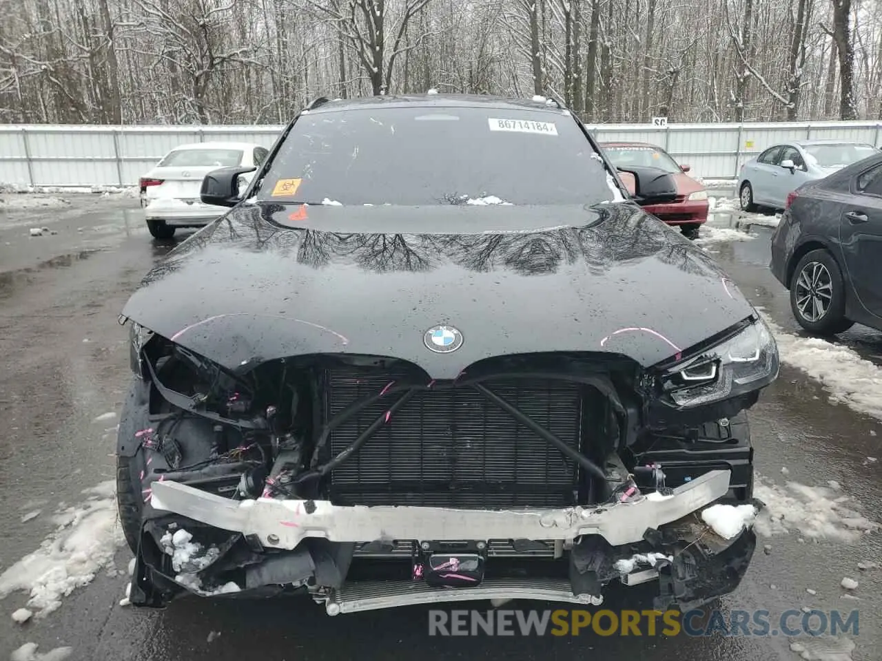 5 Photograph of a damaged car 5YM23EC0XR9V80155 BMW X4 M 2024
