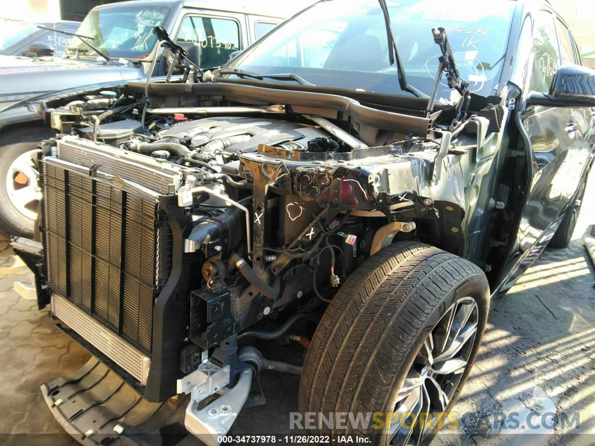 6 Photograph of a damaged car 00XJU2C5XKLN67280 BMW X5 2019