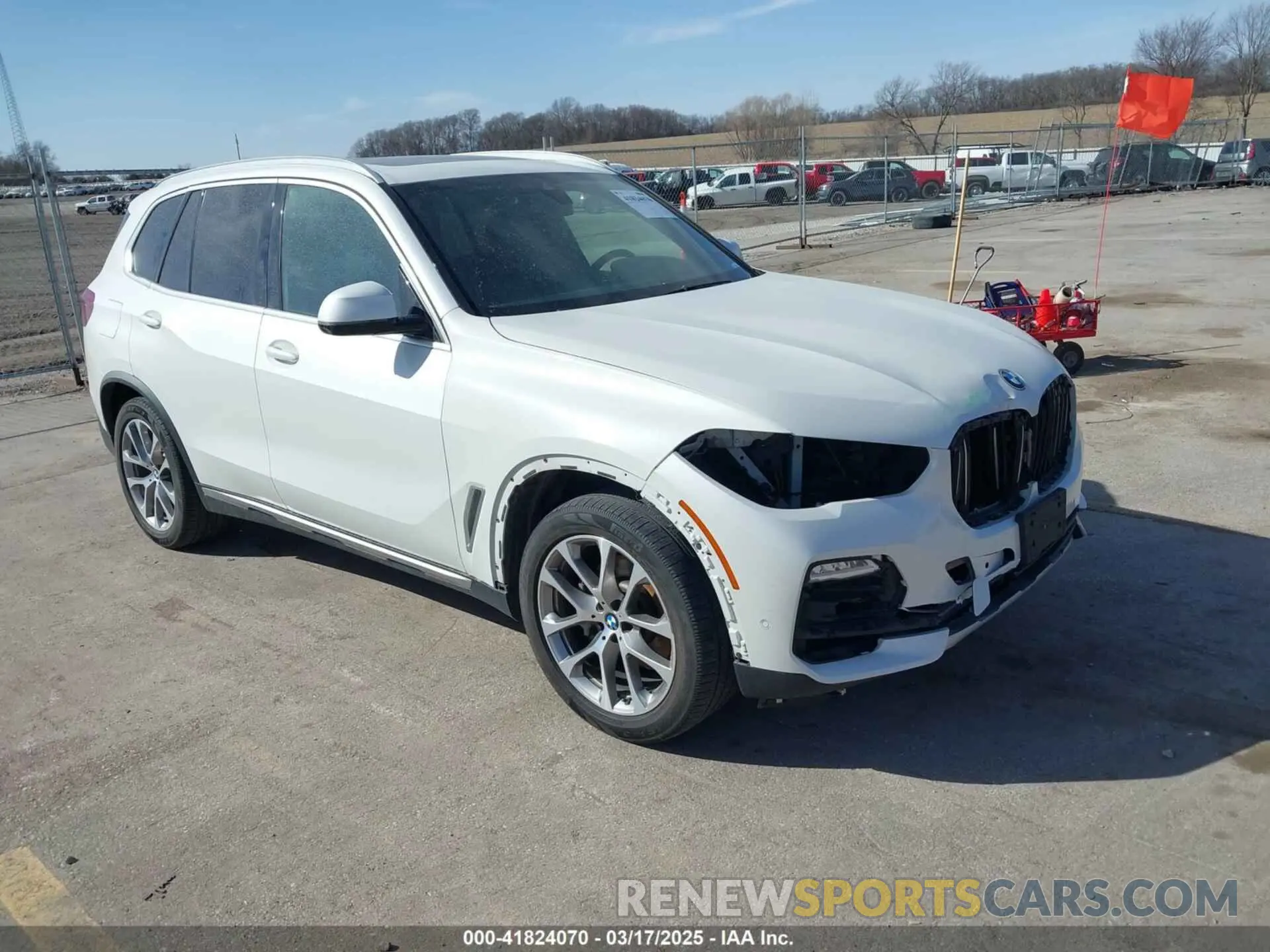 1 Photograph of a damaged car 5UXCR6C50KLL08346 BMW X5 2019