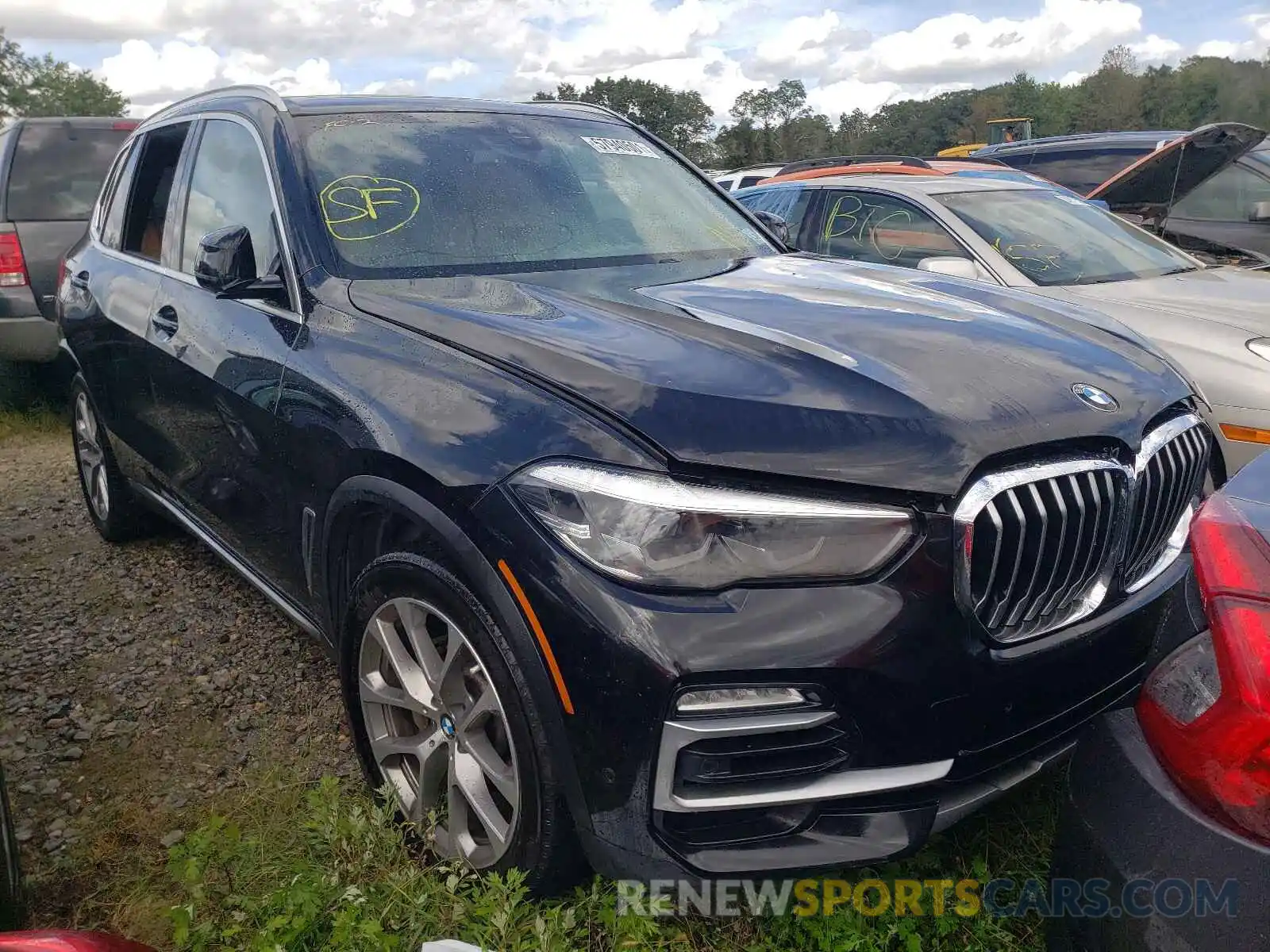 1 Photograph of a damaged car 5UXCR6C50KLL11151 BMW X5 2019